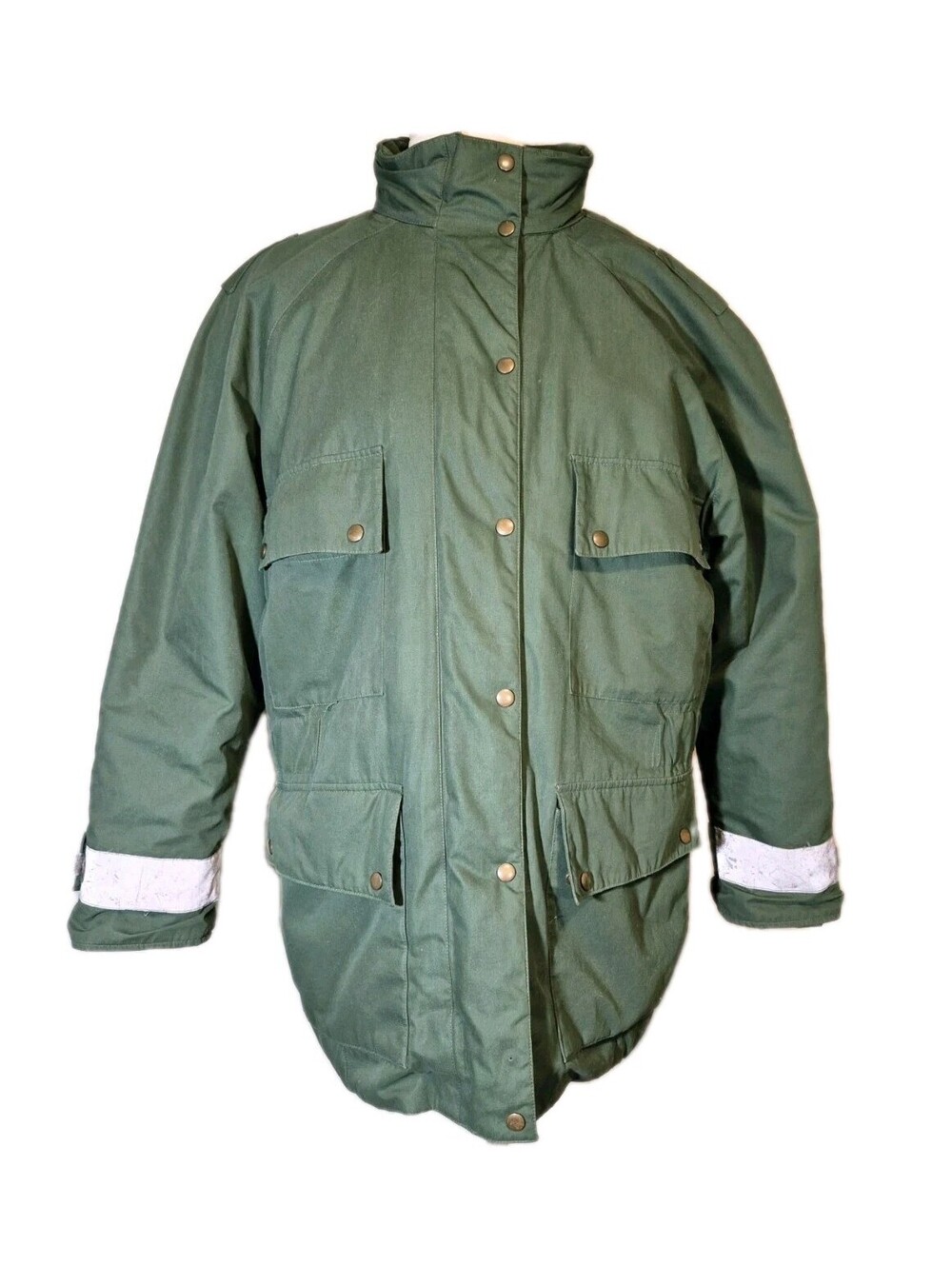 Vintage German Polizei Parka With Polar Fleece Gore Tex Liner GR 23 Hooded Wispo